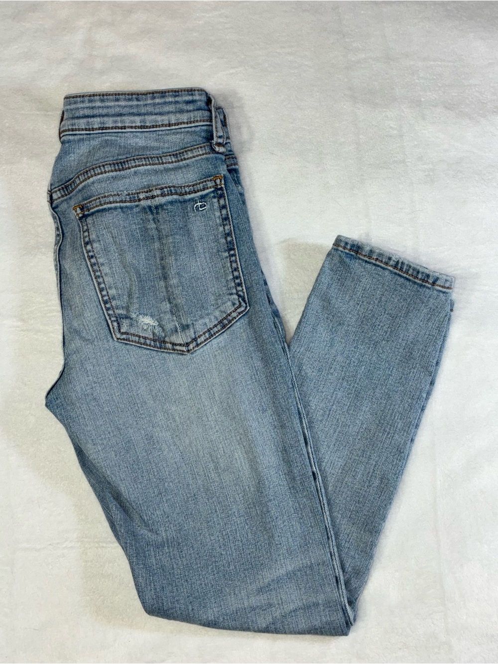 Rag & Bone Cate Mid-rise Shorty Skinny Jeans, 25